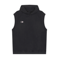 Snow Washed Sleeveless Hoodie