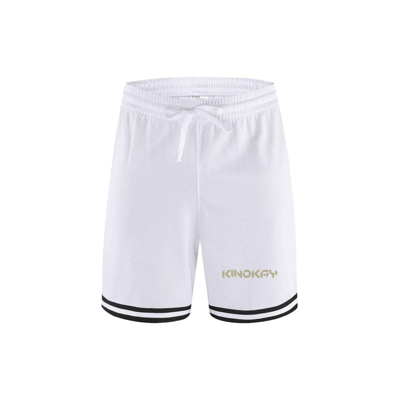 Classic Stripe Trim Basketball Shorts