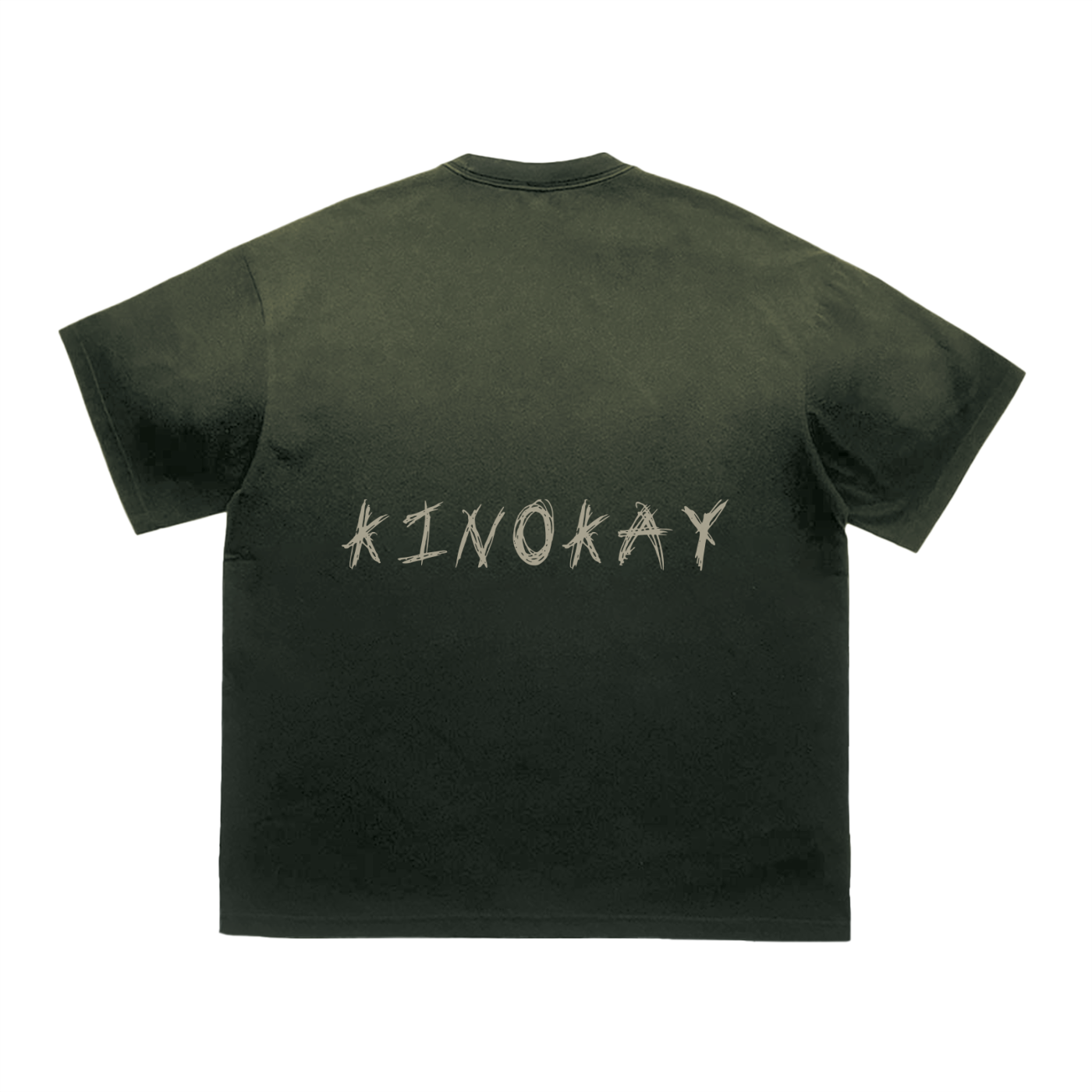 Tiger Stripe Gradient Washed T-Shirt