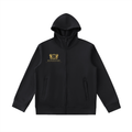 Essential Heavyweight High Neck  Zip-Up Hoodie