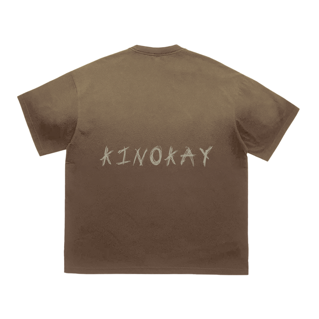 Tiger Stripe Gradient Washed T-Shirt