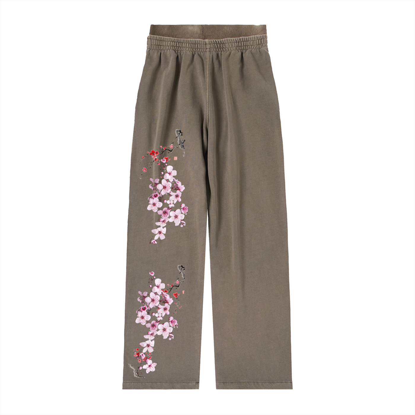 Vintage Washed Waist Pants