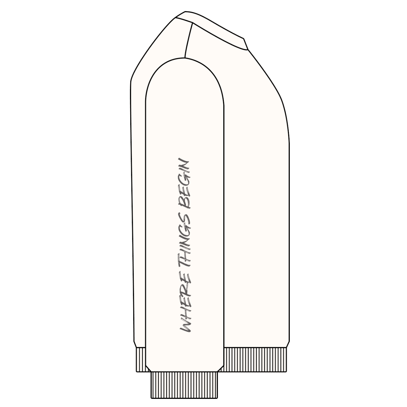 Snow Washed Oversized Sweatshirt