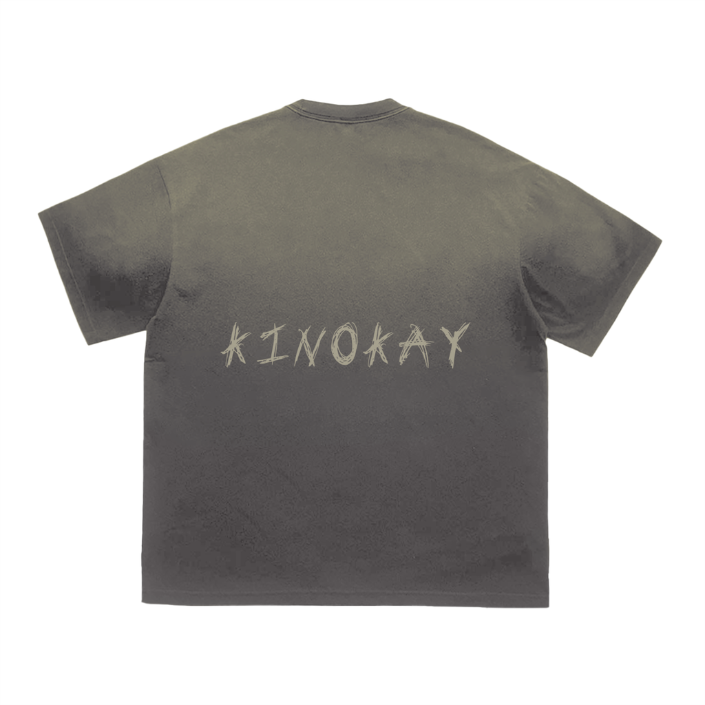 Tiger Stripe Gradient Washed T-Shirt