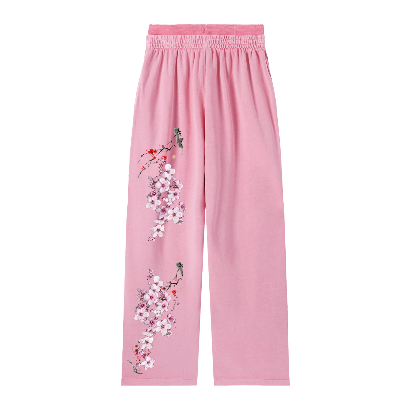 Vintage Washed Waist Pants