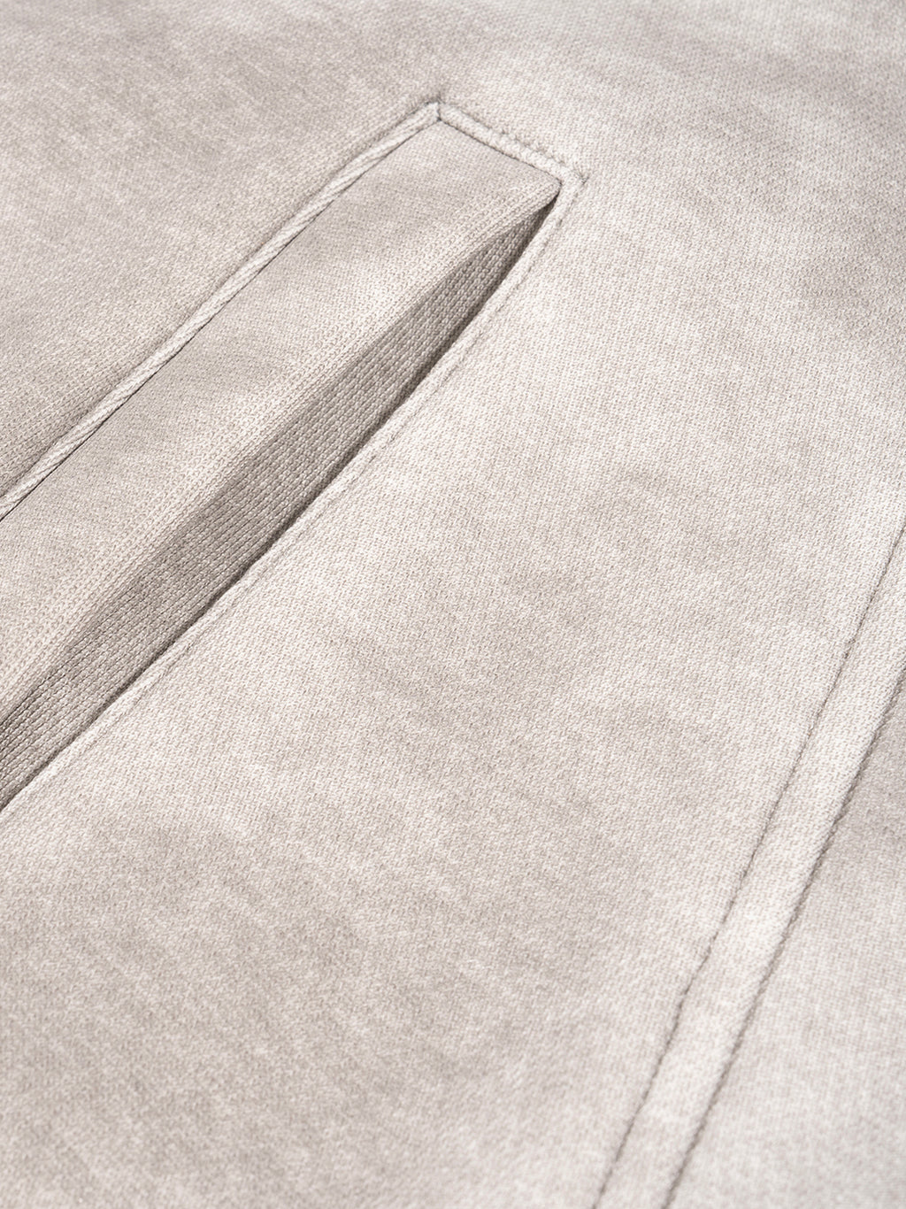 Dirty Washed Zip-Up Fleece Hoodie