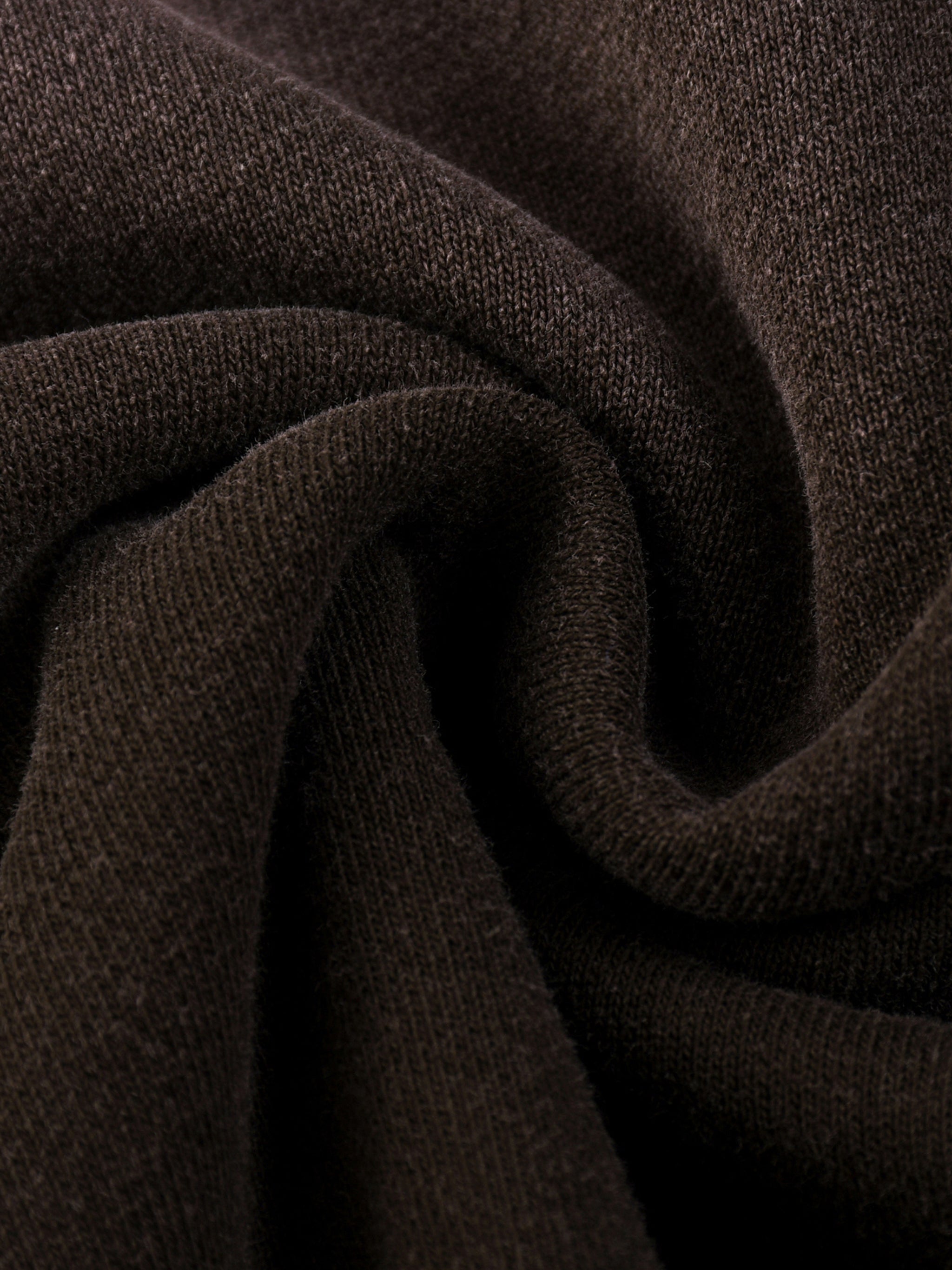 Sun Fade Raw Edge Quarter-Zip Sweatshirt